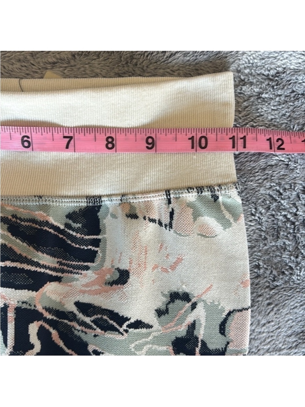 Sweaty Betty Base Layer Leggings in Blue Glacier Jacquard Size Small (6) NWT - Picture 5 of 8